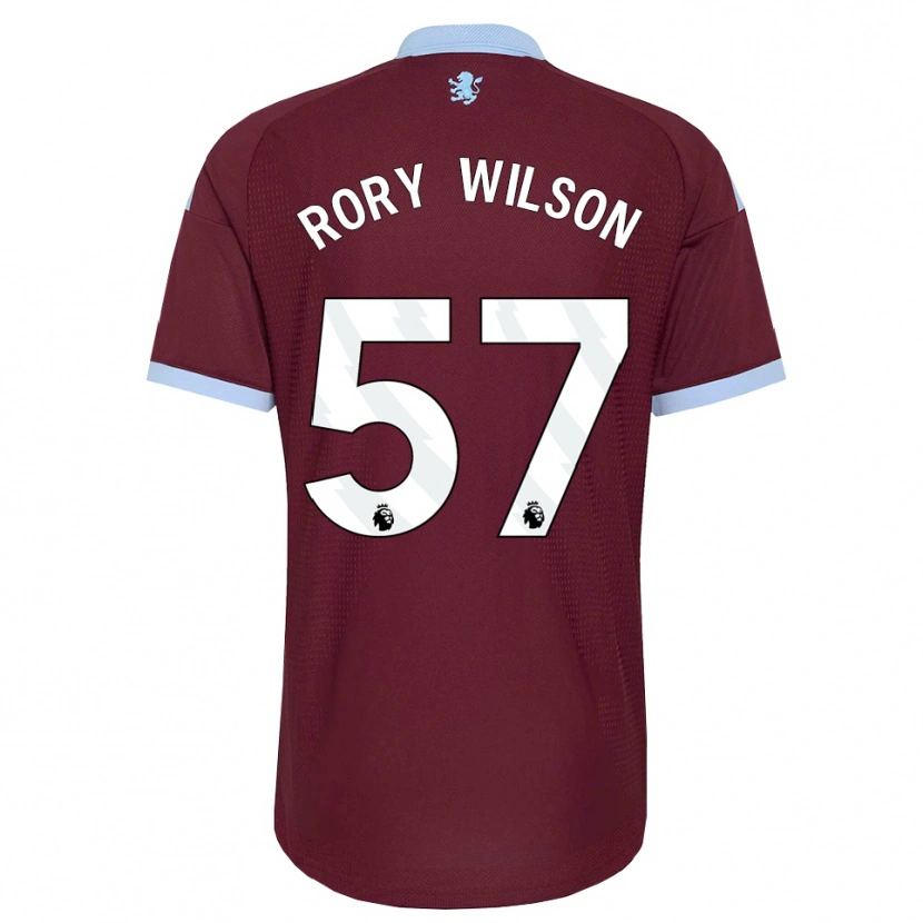 Danxen Donna Maglia Rory Wilson #57 Blu Fiordaliso Borgogna Kit Gara Home 2026/27 Maglietta
