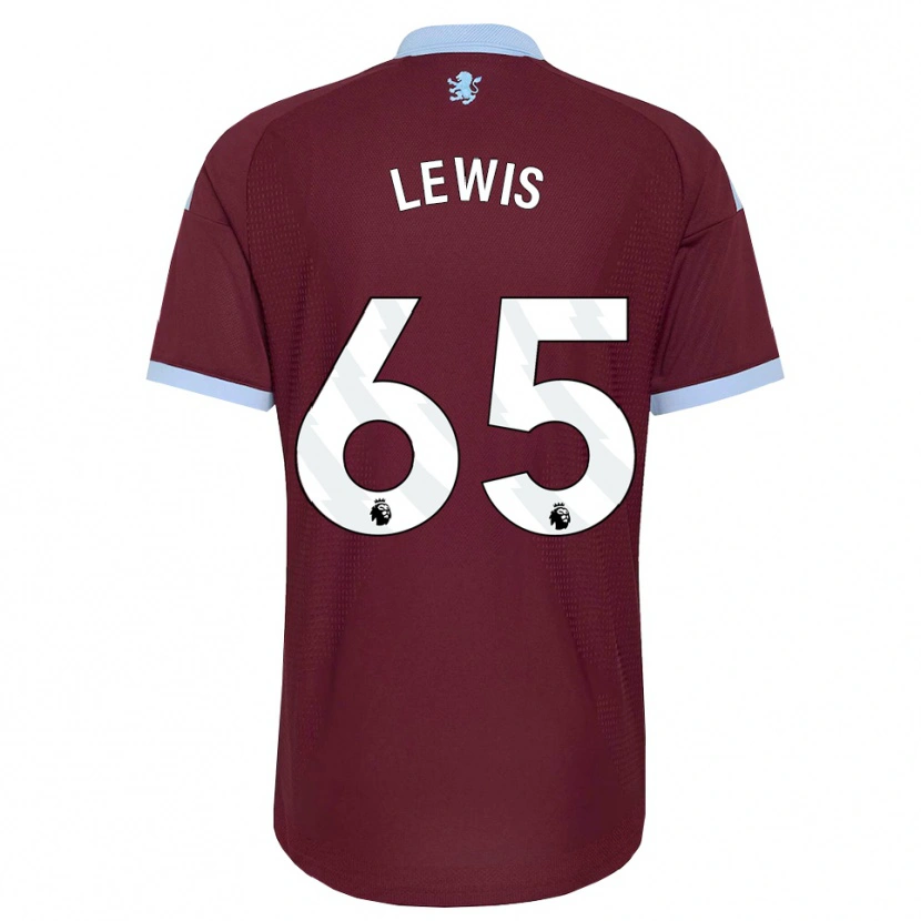 Danxen Donna Maglia Sam Lewis #65 Blu Fiordaliso Borgogna Kit Gara Home 2026/27 Maglietta