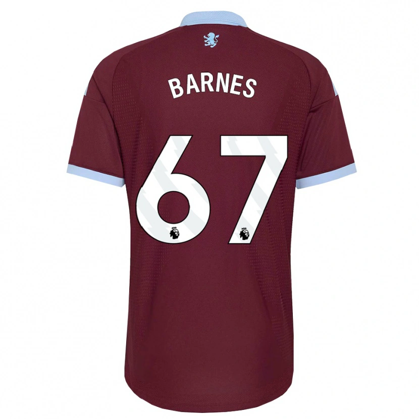 Danxen Donna Maglia Mikell Barnes #67 Blu Fiordaliso Borgogna Kit Gara Home 2026/27 Maglietta