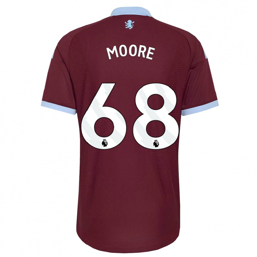 Danxen Donna Maglia Kobei Moore #68 Blu Fiordaliso Borgogna Kit Gara Home 2026/27 Maglietta