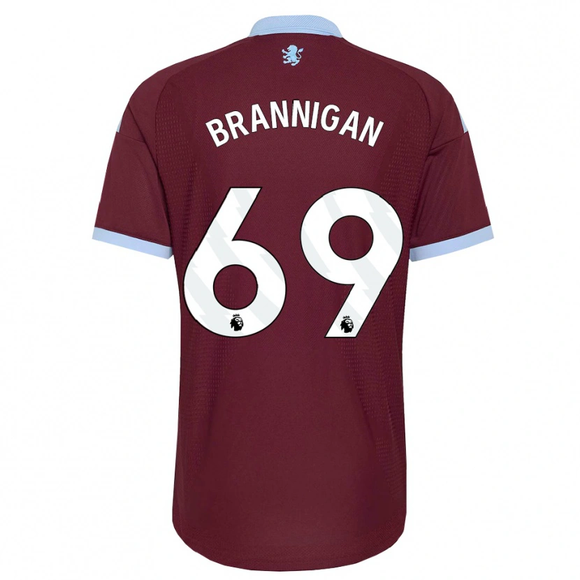 Danxen Donna Maglia Cole Brannigan #69 Blu Fiordaliso Borgogna Kit Gara Home 2026/27 Maglietta