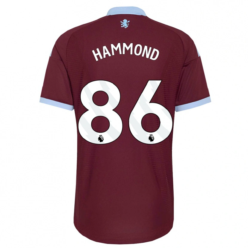 Danxen Donna Maglia Rio Hammond #86 Blu Fiordaliso Borgogna Kit Gara Home 2026/27 Maglietta