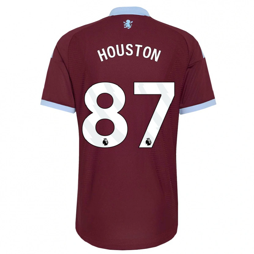 Danxen Donna Maglia Theo Houston #87 Blu Fiordaliso Borgogna Kit Gara Home 2026/27 Maglietta