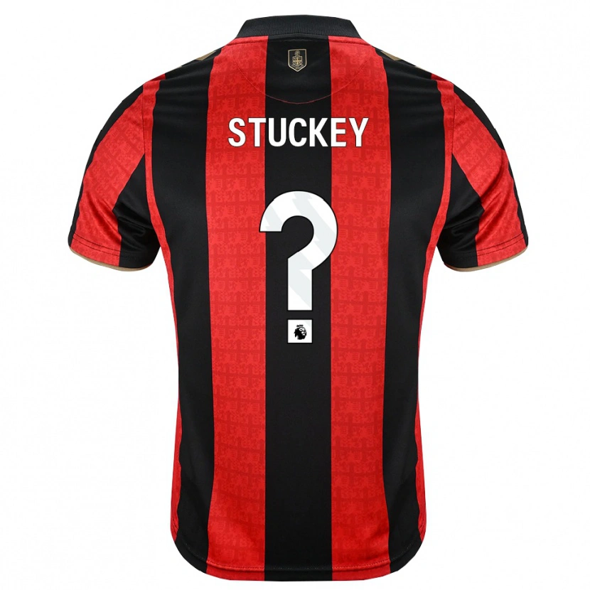 Danxen Donna Maglia Tom Stuckey #0 Oroscuro Rosso Nero Kit Gara Home 2026/27 Maglietta