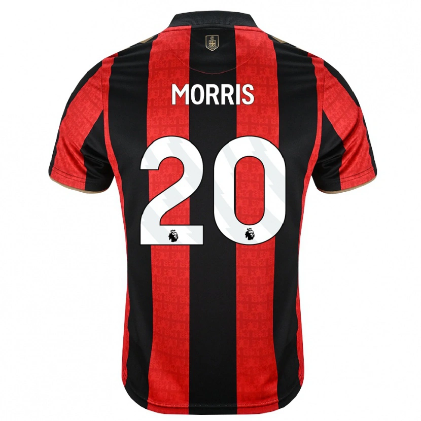 Danxen Donna Maglia Caitlin Morris #20 Oroscuro Rosso Nero Kit Gara Home 2026/27 Maglietta
