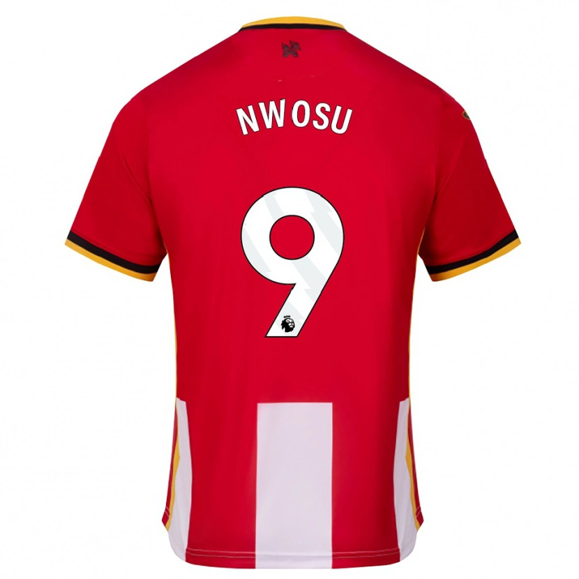 Danxen Donna Maglia Jai Nwosu #9 Giallo Nero Rosso Kit Gara Home 2026/27 Maglietta