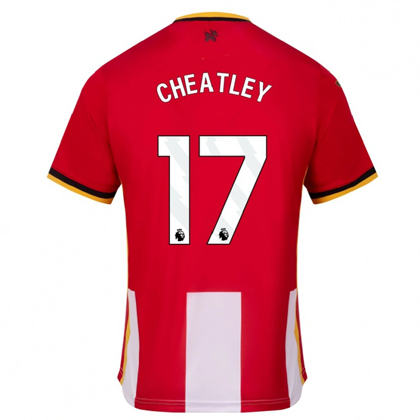 Danxen Donna Maglia Ashley Cheatley #17 Giallo Nero Rosso Kit Gara Home 2026/27 Maglietta