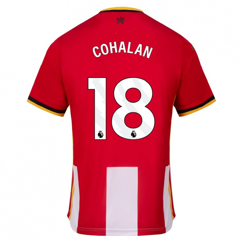 Danxen Donna Maglia Chris Cohalan #18 Giallo Nero Rosso Kit Gara Home 2026/27 Maglietta