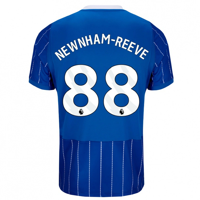 Danxen Donna Maglia Bode Newnham-Reeve #88 Blu Medio Bianco Kit Gara Home 2026/27 Maglietta
