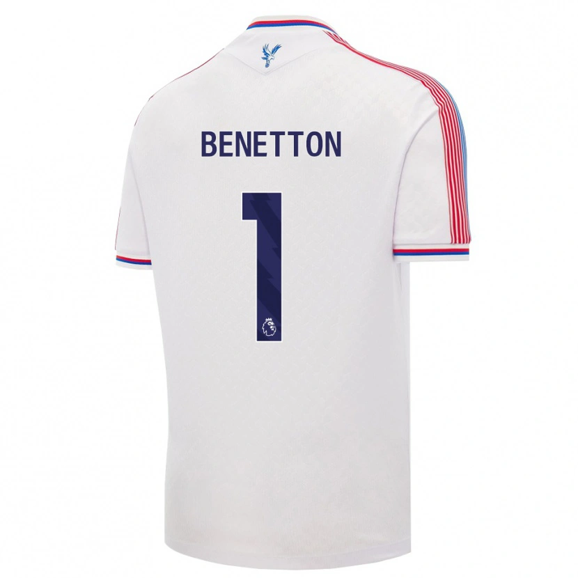 Danxen Donna Maglia Lucca Benetton #1 Bianco Rosso Blu Kit Gara Home 2026/27 Maglietta