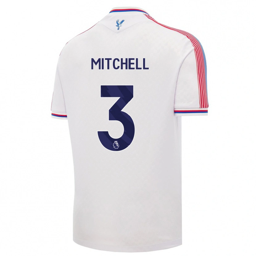 Danxen Donna Maglia Tyrick Mitchell #3 Bianco Rosso Blu Kit Gara Home 2026/27 Maglietta