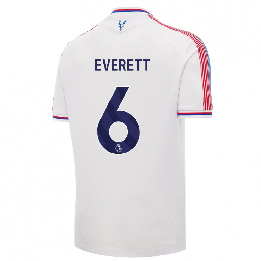 Danxen Donna Maglia Aimee Everett #6 Bianco Rosso Blu Kit Gara Home 2026/27 Maglietta