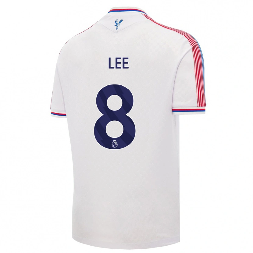 Danxen Donna Maglia Jamar Lee #8 Bianco Rosso Blu Kit Gara Home 2026/27 Maglietta