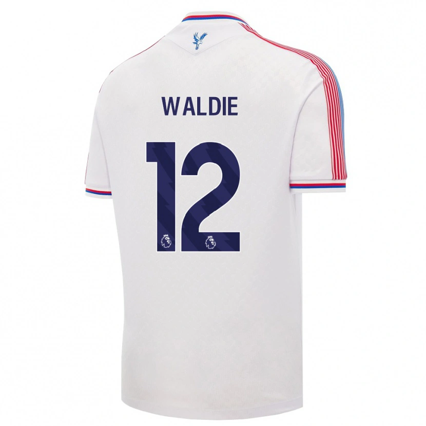 Danxen Donna Maglia Lizzie Waldie #12 Bianco Rosso Blu Kit Gara Home 2026/27 Maglietta
