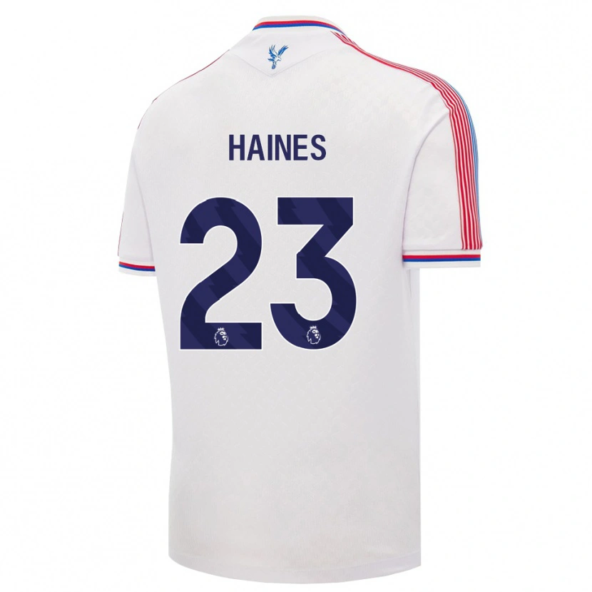Danxen Donna Maglia Coral-Jade Haines #23 Bianco Rosso Blu Kit Gara Home 2026/27 Maglietta
