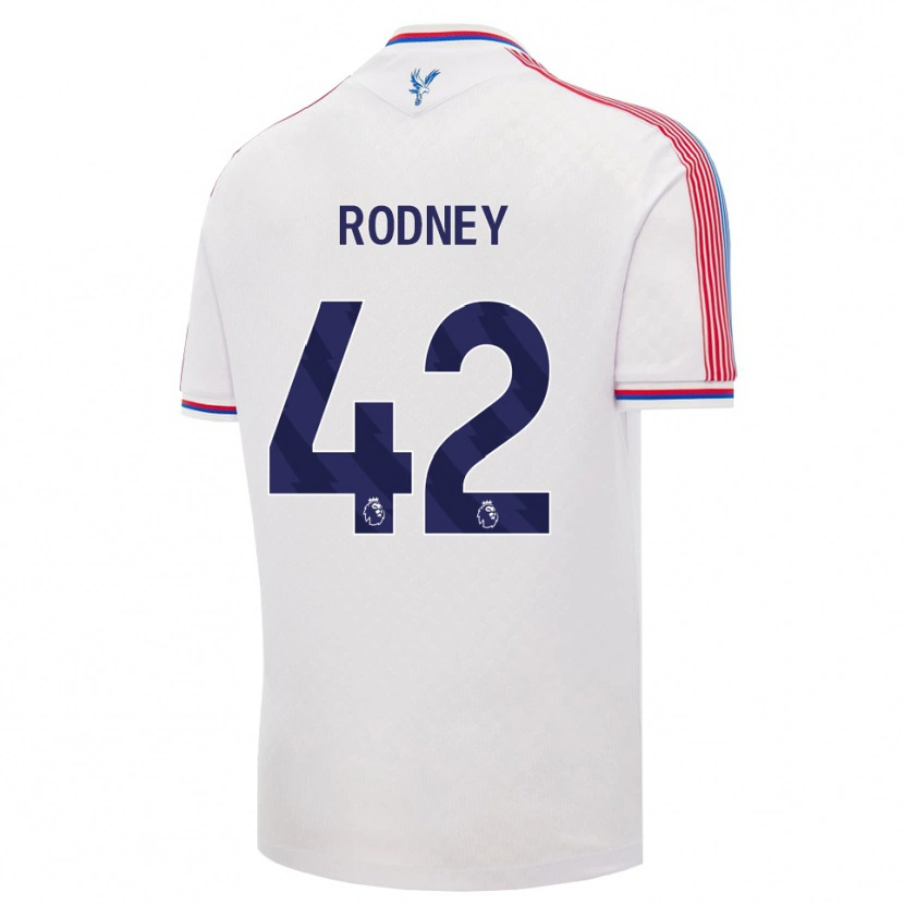 Danxen Donna Maglia Kaden Rodney #42 Bianco Rosso Blu Kit Gara Home 2026/27 Maglietta