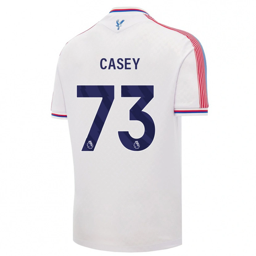 Danxen Donna Maglia Ben Casey #73 Bianco Rosso Blu Kit Gara Home 2026/27 Maglietta