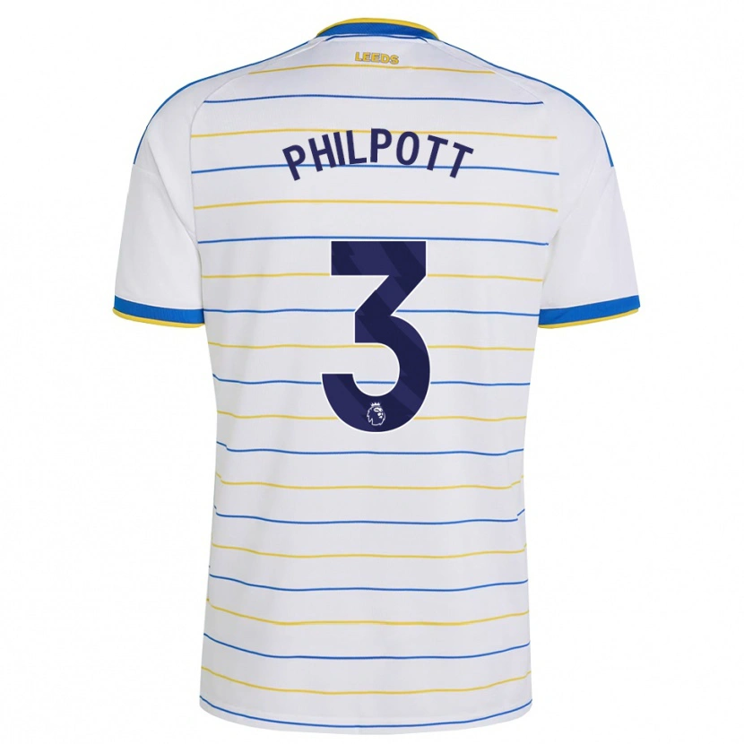 Danxen Donna Maglia Louie Philpott #3 Rosso Giallo Blu Kit Gara Home 2026/27 Maglietta