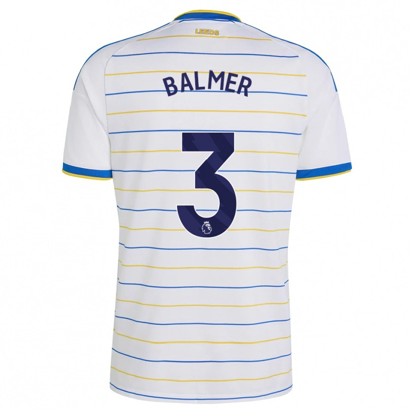 Danxen Donna Maglia Liam Balmer #3 Rosso Giallo Blu Kit Gara Home 2026/27 Maglietta