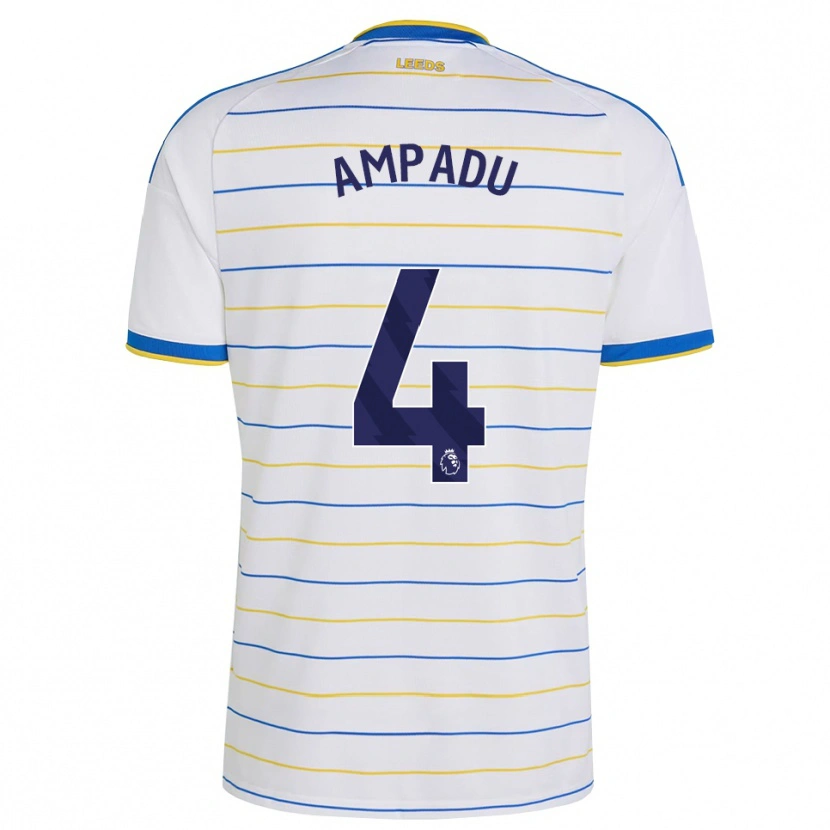 Danxen Donna Maglia Ethan Ampadu #4 Rosso Giallo Blu Kit Gara Home 2026/27 Maglietta