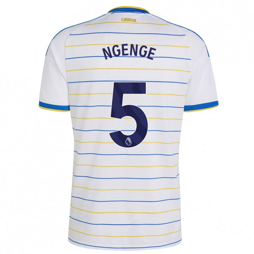 Danxen Donna Maglia Leonard Ngenge #5 Rosso Giallo Blu Kit Gara Home 2026/27 Maglietta
