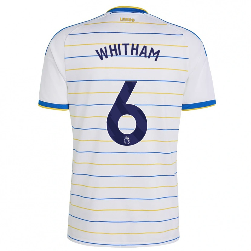 Danxen Donna Maglia Danielle Whitham #6 Rosso Giallo Blu Kit Gara Home 2026/27 Maglietta