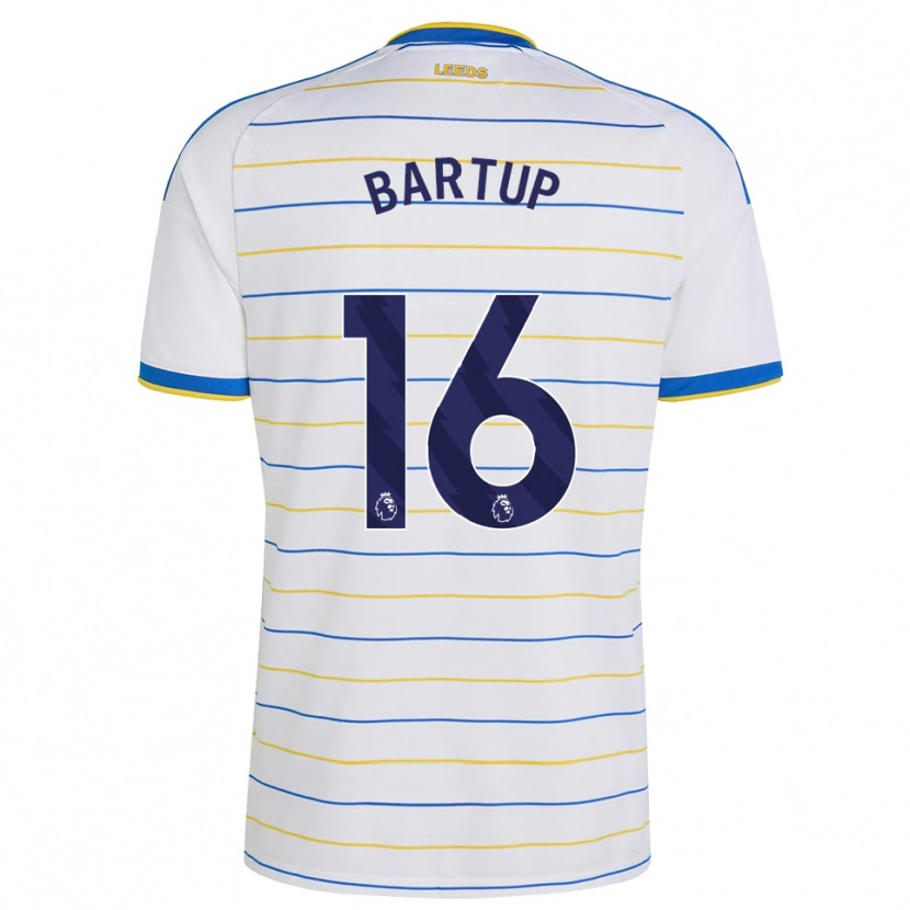 Danxen Donna Maglia Laura Bartup #16 Rosso Giallo Blu Kit Gara Home 2026/27 Maglietta