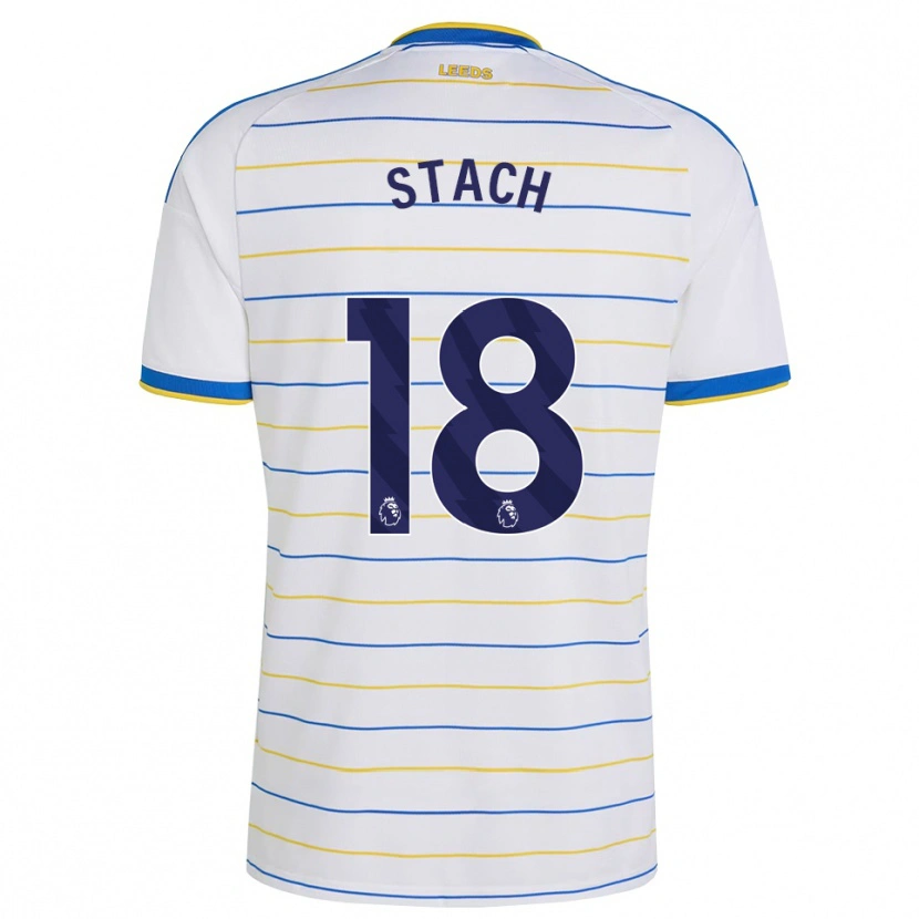 Danxen Donna Maglia Anton Stach #18 Rosso Giallo Blu Kit Gara Home 2026/27 Maglietta