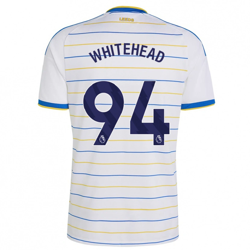Danxen Donna Maglia Loui Whitehead #94 Rosso Giallo Blu Kit Gara Home 2026/27 Maglietta