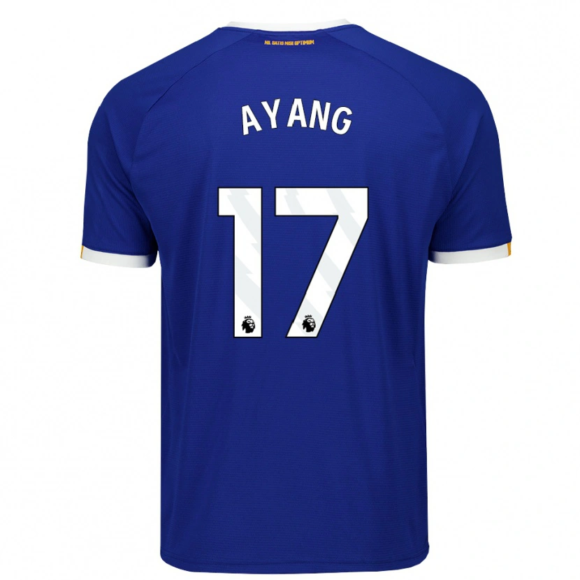 Danxen Donna Maglia Godswill Ayang #17 Blu Bianco Giallo Kit Gara Home 2026/27 Maglietta