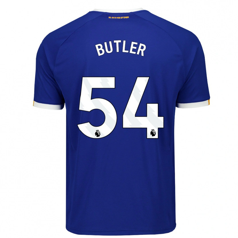 Danxen Donna Maglia Jack Butler #54 Blu Bianco Giallo Kit Gara Home 2026/27 Maglietta