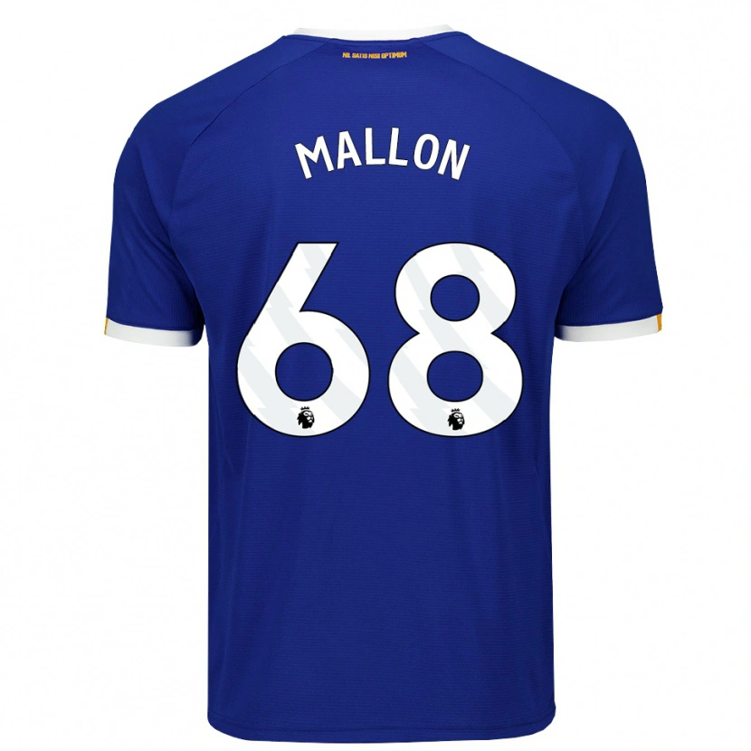 Danxen Donna Maglia Mathew Mallon #68 Blu Bianco Giallo Kit Gara Home 2026/27 Maglietta