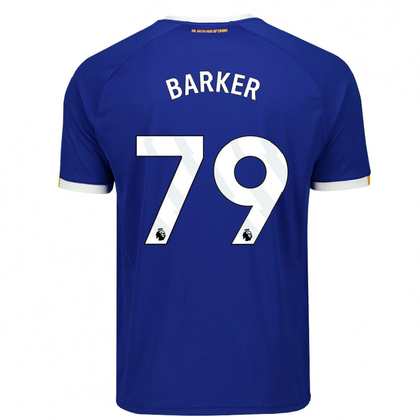 Danxen Donna Maglia Owen Barker #79 Blu Bianco Giallo Kit Gara Home 2026/27 Maglietta