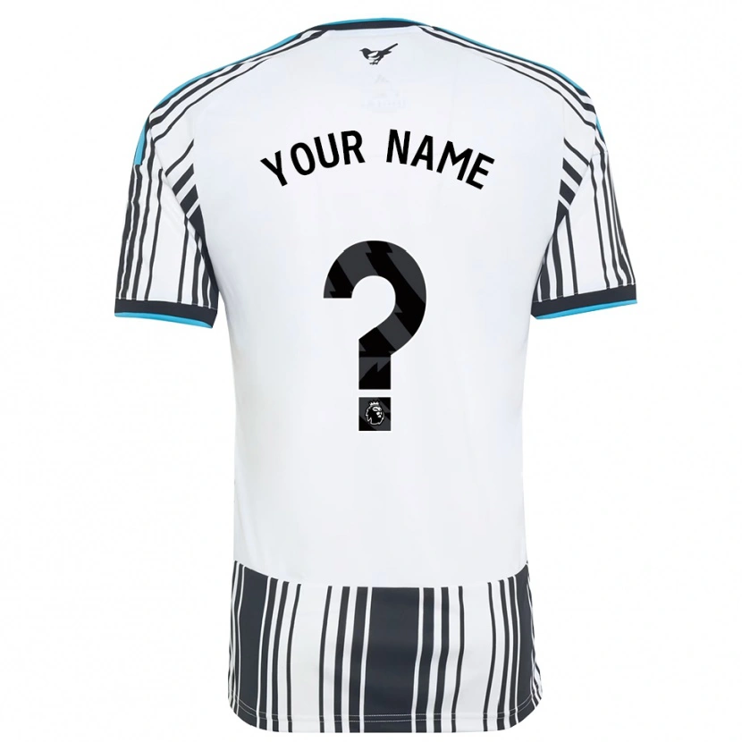 Danxen Donna Maglia Il Tuo Nome #0 Azzurro Nero Bianco Kit Gara Home 2026/27 Maglietta