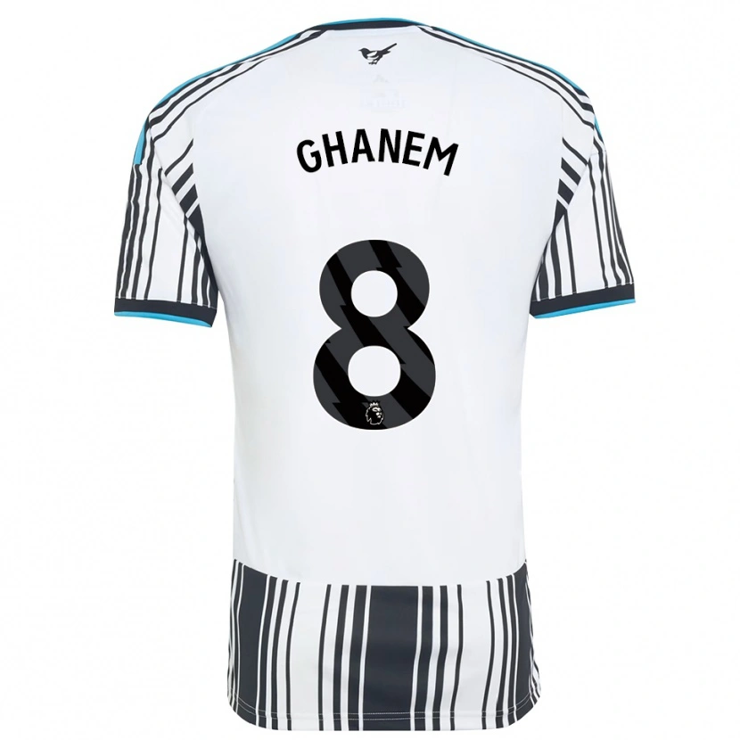 Danxen Donna Maglia Muawiya Ghanem #8 Azzurro Nero Bianco Kit Gara Home 2026/27 Maglietta