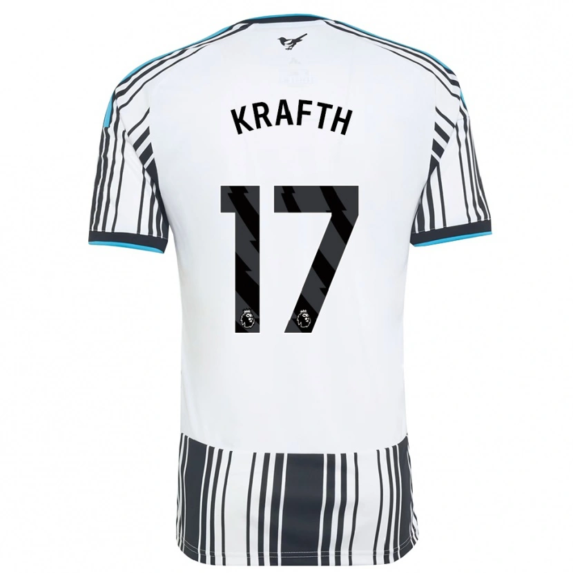Danxen Donna Maglia Emil Krafth #17 Azzurro Nero Bianco Kit Gara Home 2026/27 Maglietta