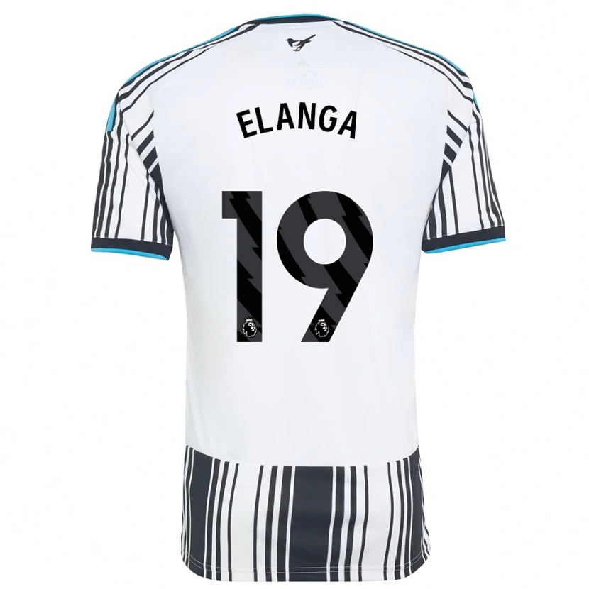 Danxen Donna Maglia Anthony Elanga #19 Azzurro Nero Bianco Kit Gara Home 2026/27 Maglietta