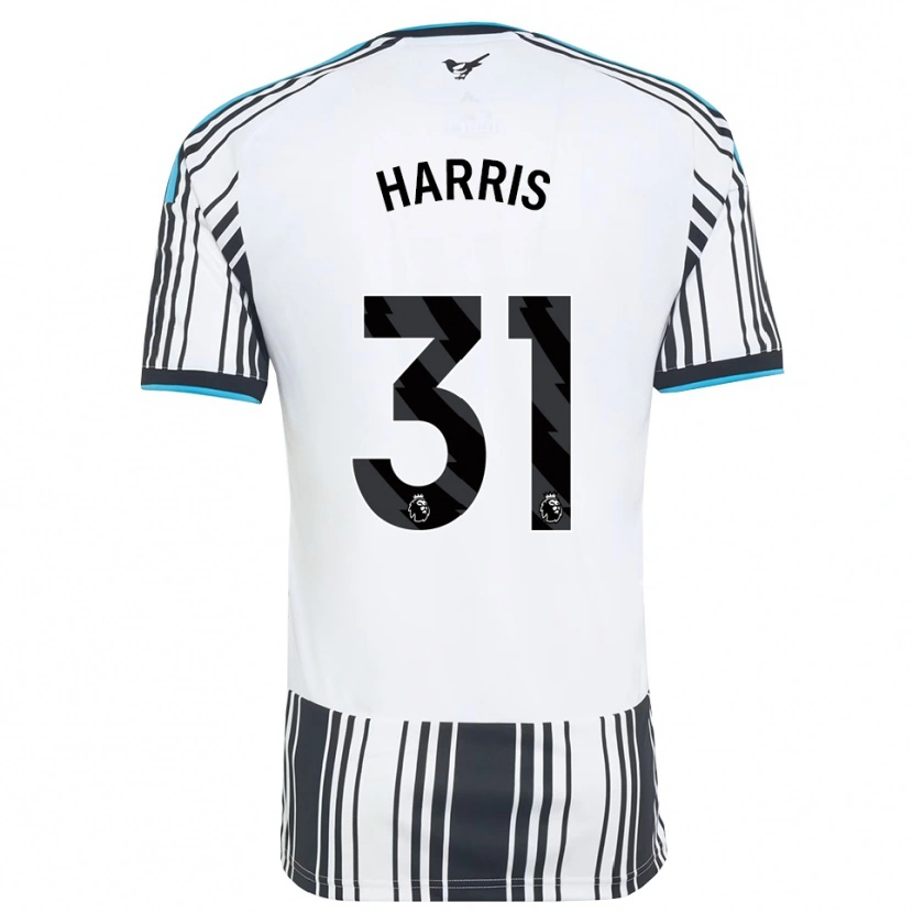 Danxen Donna Maglia Aidan Harris #31 Azzurro Nero Bianco Kit Gara Home 2026/27 Maglietta