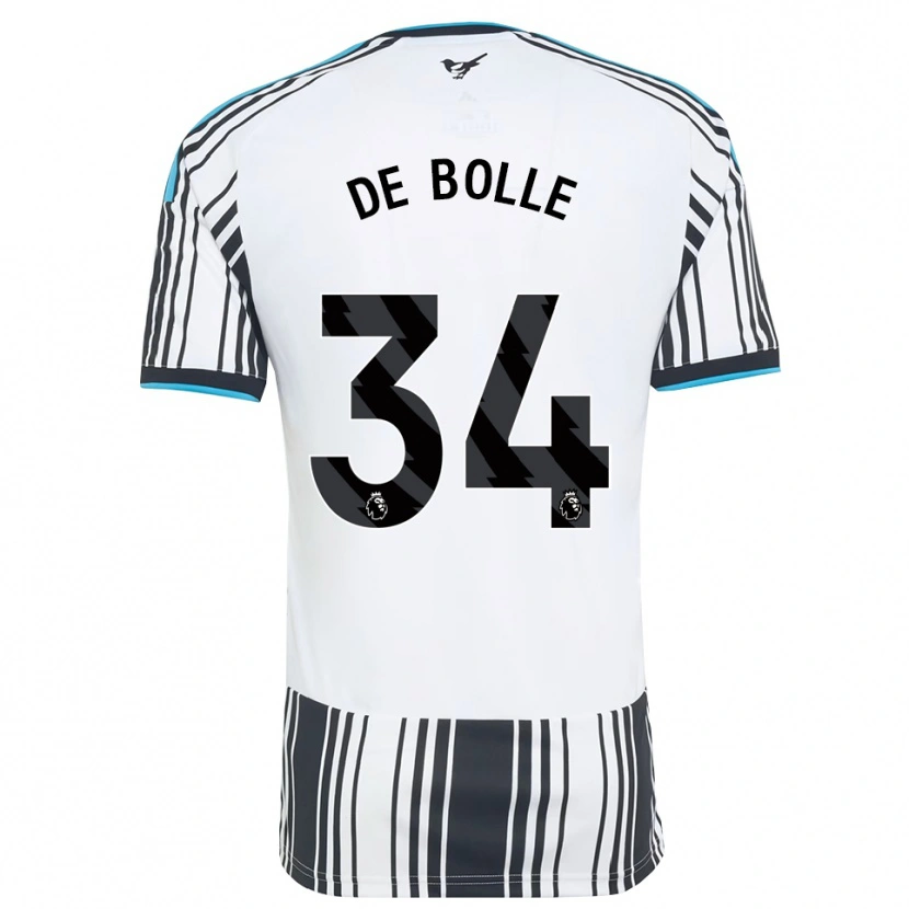 Danxen Donna Maglia Lucas De Bolle #34 Azzurro Nero Bianco Kit Gara Home 2026/27 Maglietta
