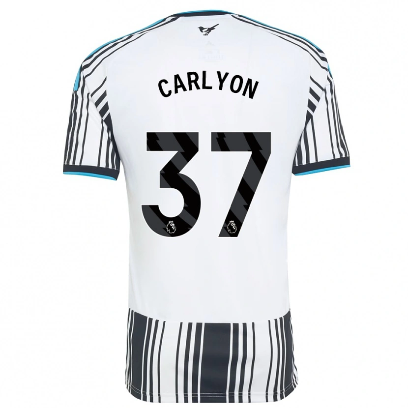 Danxen Donna Maglia Nathan Carlyon #37 Azzurro Nero Bianco Kit Gara Home 2026/27 Maglietta