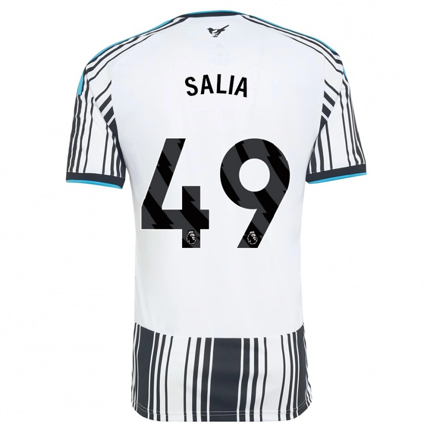 Danxen Donna Maglia Vakhtang Salia #49 Azzurro Nero Bianco Kit Gara Home 2026/27 Maglietta
