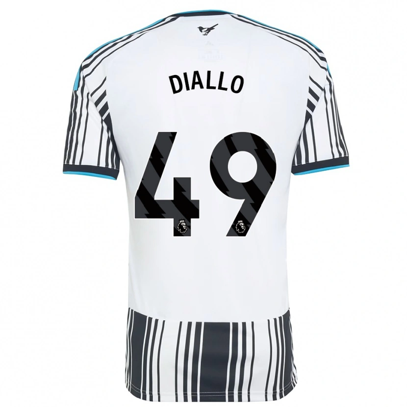 Danxen Donna Maglia Amadou Diallo #49 Azzurro Nero Bianco Kit Gara Home 2026/27 Maglietta