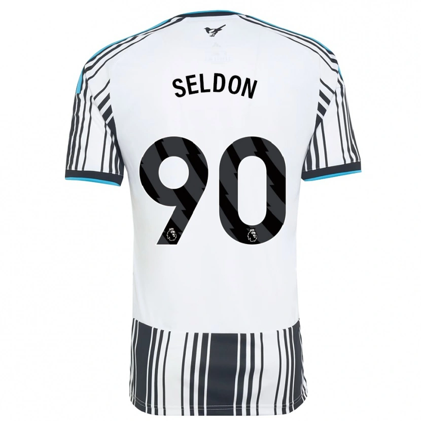Danxen Donna Maglia Alfie Seldon #90 Azzurro Nero Bianco Kit Gara Home 2026/27 Maglietta