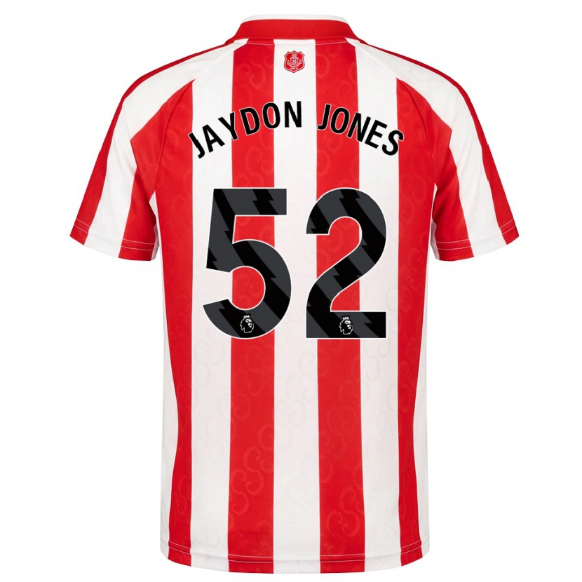Danxen Donna Maglia Jaydon Jones #52 Rosso Bianco Nero Kit Gara Home 2026/27 Maglietta