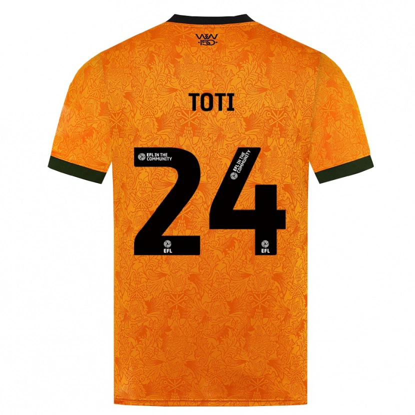 Danxen Donna Maglia Tote António Gomes #24 Arancione Nero Kit Gara Home 2026/27 Maglietta