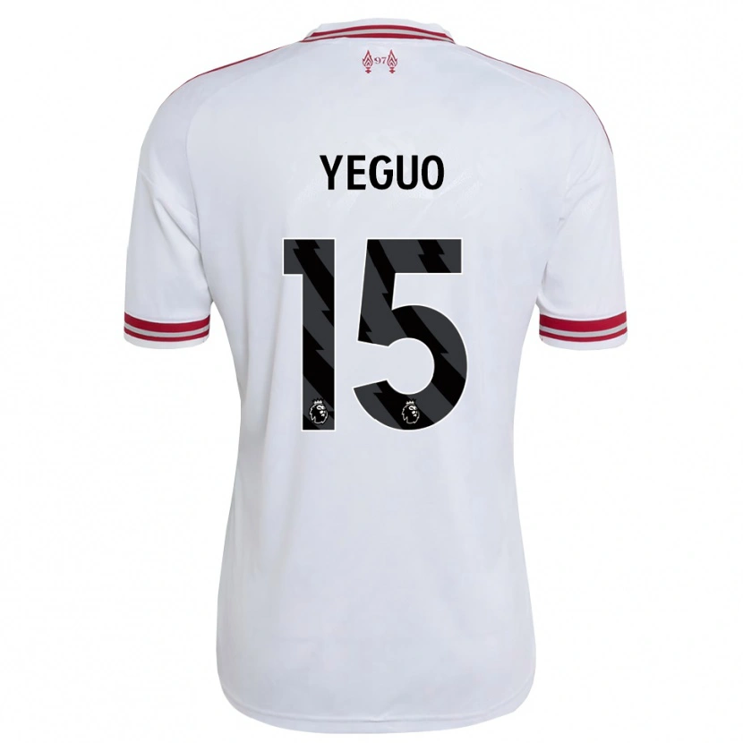 Danxen Donna Maglia Aj Yeguo #15 Rosso Bianco Kit Gara Away 2026/27 Maglietta