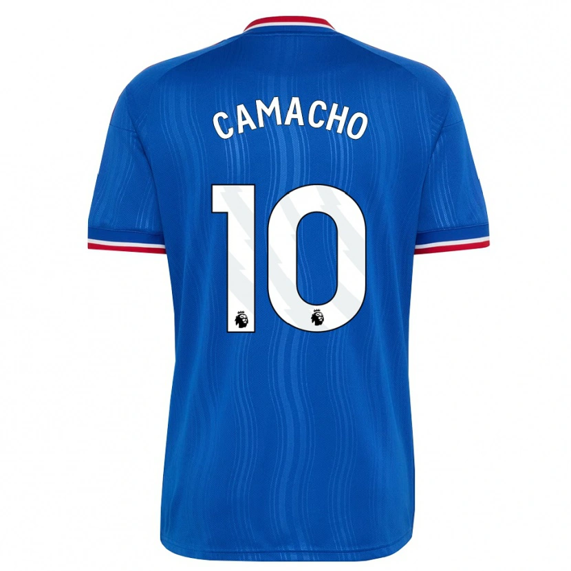 Danxen Donna Maglia Jaume Camacho #10 Blu Bianco Rosso Kit Gara Away 2026/27 Maglietta