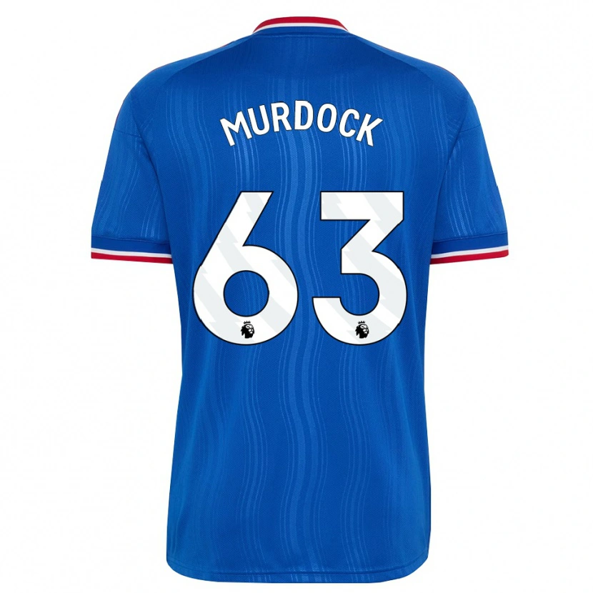 Danxen Donna Maglia Will Murdock #63 Blu Bianco Rosso Kit Gara Away 2026/27 Maglietta