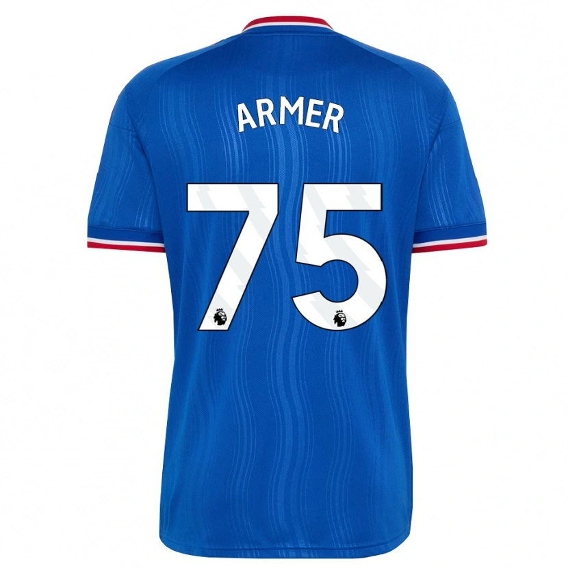Danxen Donna Maglia Daniel Armer #75 Blu Bianco Rosso Kit Gara Away 2026/27 Maglietta