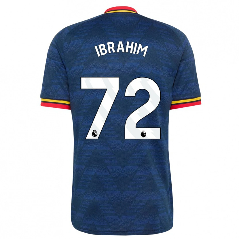 Danxen Donna Maglia Ife Ibrahim #72 Blu Notte Giallo Rosso Kit Gara Away 2026/27 Maglietta